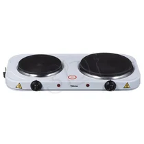 Elektryczna płyta grzewcza dwupalnikowa Tristar KP-6245 2500 W biała