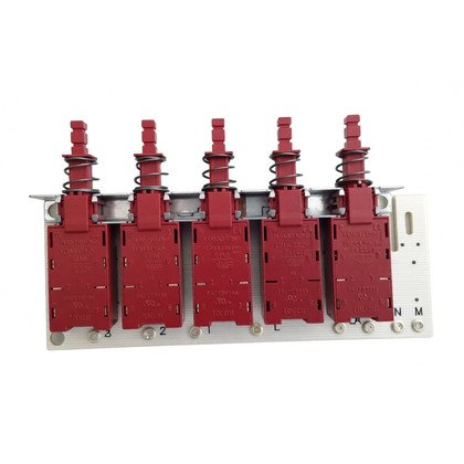 Płytka sterowania z przełącznikami do okapu Ariston / Indesit / Hotpoint / Whirlpool C00097979 480122101522