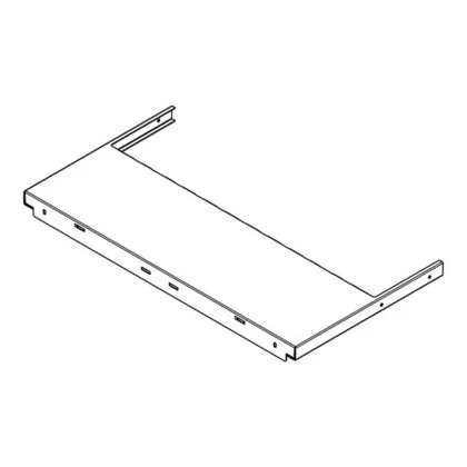 Przedłużka do okapu Electrolux / AEG czarna 508,7x276,5x21,5