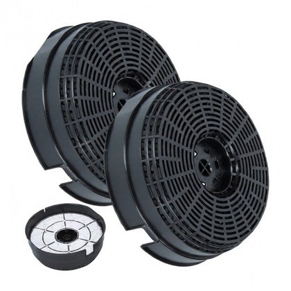Filtr węglowy do okapu Whirlpool / Indesit / Ariston / Hotpoint typ 58, zestaw 2 sztuki 484000008782 C00384666 484000000999