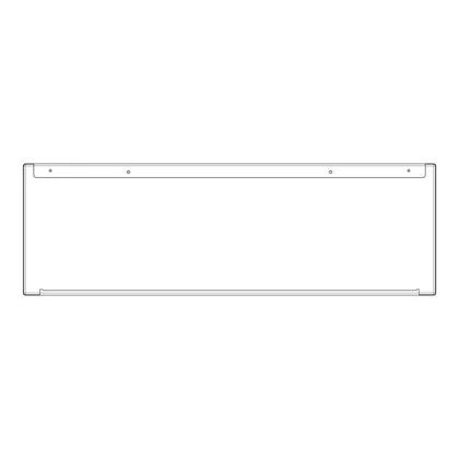 Elementy obudowy Panel szuflady do kuchenki, piekarnika i płyty Electrolux / AEG biały 3421746037