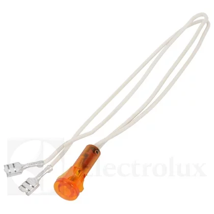 Żółta lampka kontrolna do piekarnika i kuchenki Zanussi / Electrolux / Corbero 250 mm 3570553119