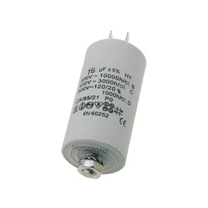 Elementy elektryczne do pralek r Kondensator rozruchowy do pralki Electrolux / AEG 16 uF 1240826220