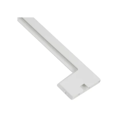 Plastikowe ramki półek do lodówe Ramka przednia półki szklanej do lodówki Electrolux / AEG biała 475 mm 2062739194