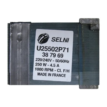 Elementy elektryczne do pralek r Silnik napędowy do pralki Gorenje / Hisense 250 W 387969