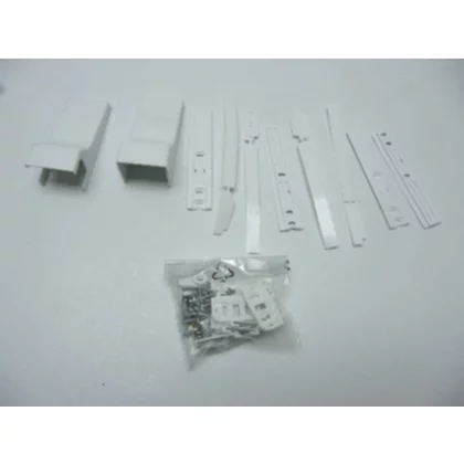 Półki na plastikowe i druciane r Zestaw montażowy drzwi do lodówki w zabudowie Whirlpool / Indesit 481231039155 C00313665