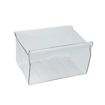 Półki na drzwi różni producenci Szuflada zamrażarki do lodówki, zamrażarki i chłodziarko-zamrażarki Electrolux / AEG szara 402 x 383,5 x 234 mm