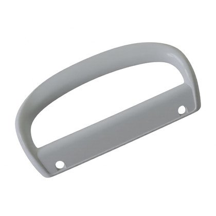 Uchwyt drzwi do lodówki Polar / Whirlpool CZW-250 biały, rozstaw otworów 14 cm