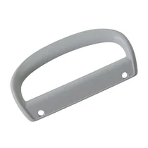Uchwyt drzwi do lodówki Polar / Whirlpool CZW-250 biały, rozstaw otworów 14 cm