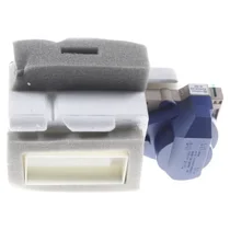 Półki na plastikowe i druciane r Kanał powietrza z żaluzją do lodówki side by side Whirlpool 481244528077