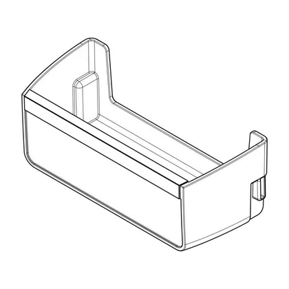 Półki na drzwi różni producenci Zbiornik zużytej wody do lodówki Electrolux / AEG średni 296 239,1 x 106,1 x 89,4 mm