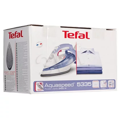 Żelazko parowe Tefal Aquaspeed FV5335 2400 W biało-fioletowe
