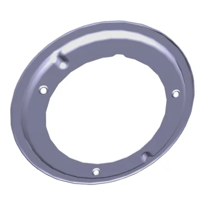 Pokrywa palnika średniego do płyty gazowej Electrolux / AEG czarna błyszcząca 8070656106