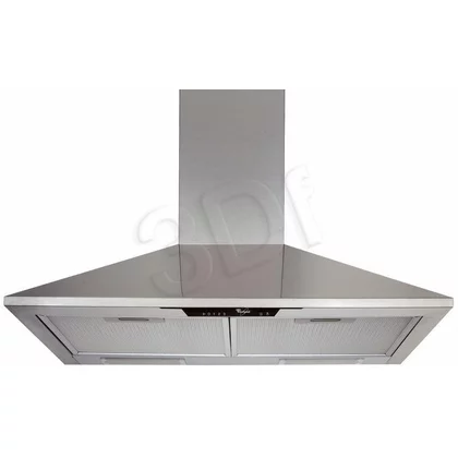 Okap kominowy przyścienny Whirlpool AKR 672 IX inox 60 cm 416 m3/h