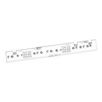 Płytka drukowana wyświetlacza do lodówki Electrolux / AEG 2425523012