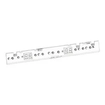 Płytka drukowana wyświetlacza do lodówki Electrolux / AEG 2425523012