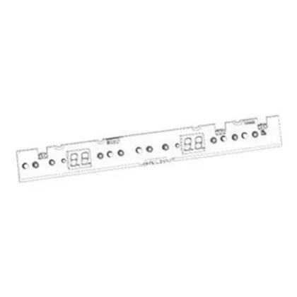 Płytka drukowana wyświetlacza do lodówki Electrolux / AEG 2425523012