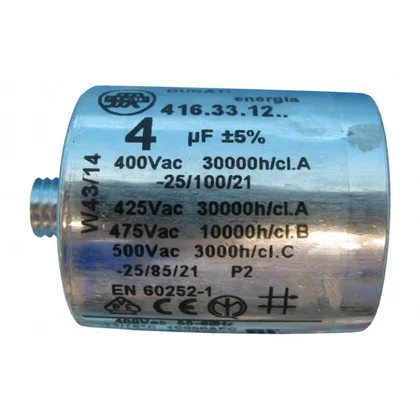 Sprężarki, akcesoria, przekaźnik Kondensator sprężarki do lodówki Gorenje / Hisense 400 V 197396