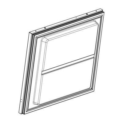 Drzwi zamrażarki - Biały - 538x486mm Electrolux (140014278018)