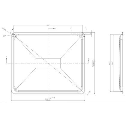Blacha do pieczywa 25 80l_K05 czarna (9070818)