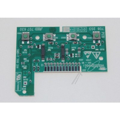 Elementy elektryczne do pralek r Moduł (płytka) wyłączników sensorowych pralki (480111105176) C00376803