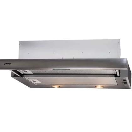 Okap szufladowy do zabudowy Gorenje DKF 2 600 M inox 60 cm 480 m3/h