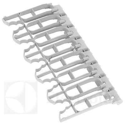 Ciemnoszare wsporniki podtrzymujące kubki do zmywarki (1527713224)