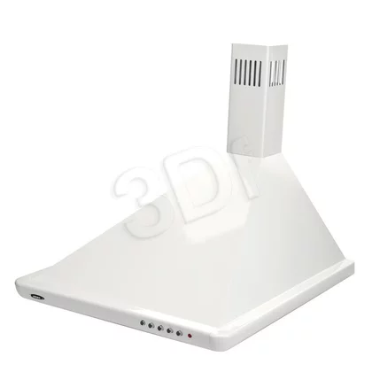 Okap kominowy Akpo WK-5 Elegant Turbo 50 biały 50 cm 320 m3/h