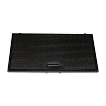 Filtry do okapów Amica Filtr aluminiowy przeciwtłuszczowy do okapu Amica czarny 350 x 188 x 9 mm 1211726