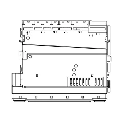 Interfejs użytkownika EDW4013 do zmywarki Electrolux / AEG 1380189025