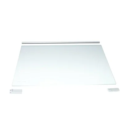 Półka szklana do lodówki Electrolux / AEG z ogranicznikiem neutralna 458,5 x 280 mm