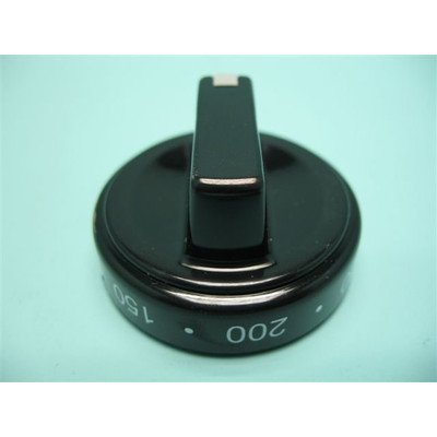 Pokrętło temperatury E453.00/09.2773.00-2 180 stopni czarne (8030109)