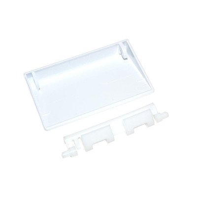 Uchwyt górnej drzwiczek zamrażarki do lodówki szary Whirlpool (481949868683) C00374274 zamiennik 481246228506 C00319365