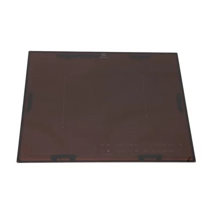Płyty szklane Szkło płyty kuchennej Electrolux / AEG czarne 590 x 520 mm