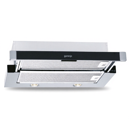 Okap teleskopowy Gorenje DFG 6156 AX stal nierdzewna 480 m³/h