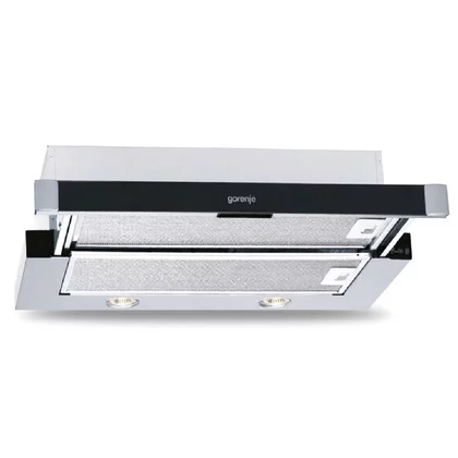 Okap teleskopowy Gorenje DFG 6156 AX stal nierdzewna 480 m³/h