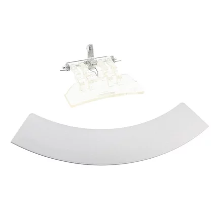 Uchwyt drzwi do pralki Electrolux / AEG srebrny 4055976486