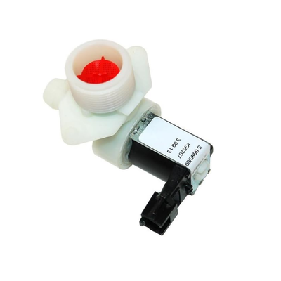 Elektrozawór wody 1-drożny 90st. z wtyczką (481227128375) C00312238