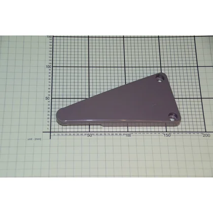 Zaślepka obudowy zawiasu do chłodziarko-zamrażarki Amica szara 1035256