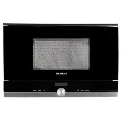 Kuchenka mikrofalowa do zabudowy Siemens BF634RGS1 iQ700 900 W stalowo-czarna