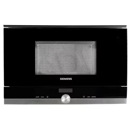 Kuchenka mikrofalowa do zabudowy Siemens BF634RGS1 iQ700 900 W stalowo-czarna