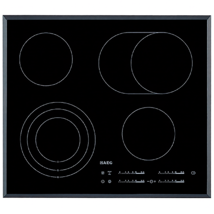 Płyty szklane Płyta ze szkła ceramicznego do płyty indukcyjnej Electrolux / AEG 59 x 52 cm 5551122475
