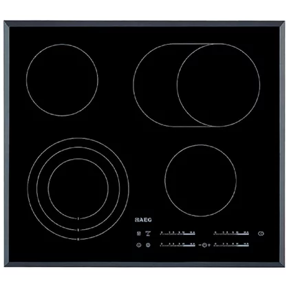 Płyty szklane Płyta ze szkła ceramicznego do płyty indukcyjnej Electrolux / AEG 59 x 52 cm 5551122475