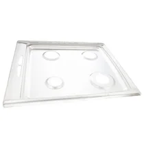 Elementy obudowy Płyta robocza gazowa do kuchenki Electrolux / AEG inox 3422347405