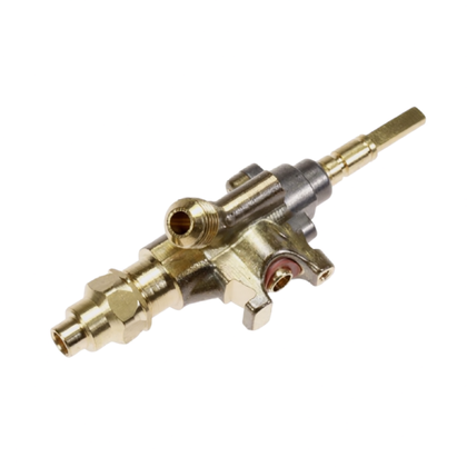 Termostat z zaworem palnika potrójnej korony do płyty gazowej Ariston / Indesit / Hotpoint / Whirlpool C00074115 482000027274