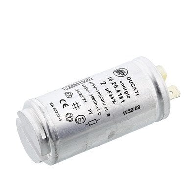 Elektronika do suszarek bębnowyc Kondensator suszarki do ubrań 2uF Electrolux (1256418201)