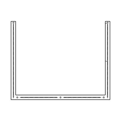 Zestaw szyby drzwi - 595.5x471mm