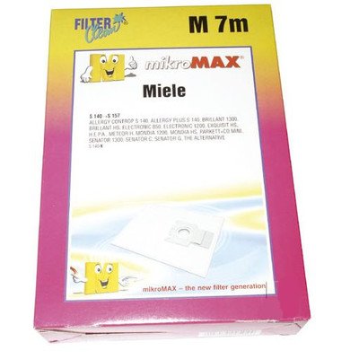 Worki Miele Allegry Control/Brillant/Electronic/H.E.P.A./Mondia/Senator/TYP K - 4 szt. + filtr