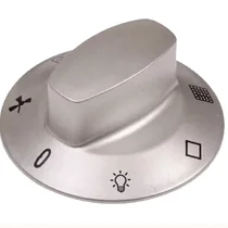 Części zamienne GORENJE Pokrętło funkcji do piekarnika Gorenje / Hisense srebrne 669210
