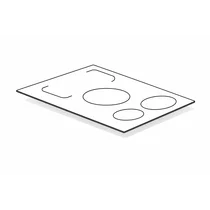 Płyta ceramiczna szara do kuchenki Beko / Grundig / Arcelik FSM59300WDS 4410300501